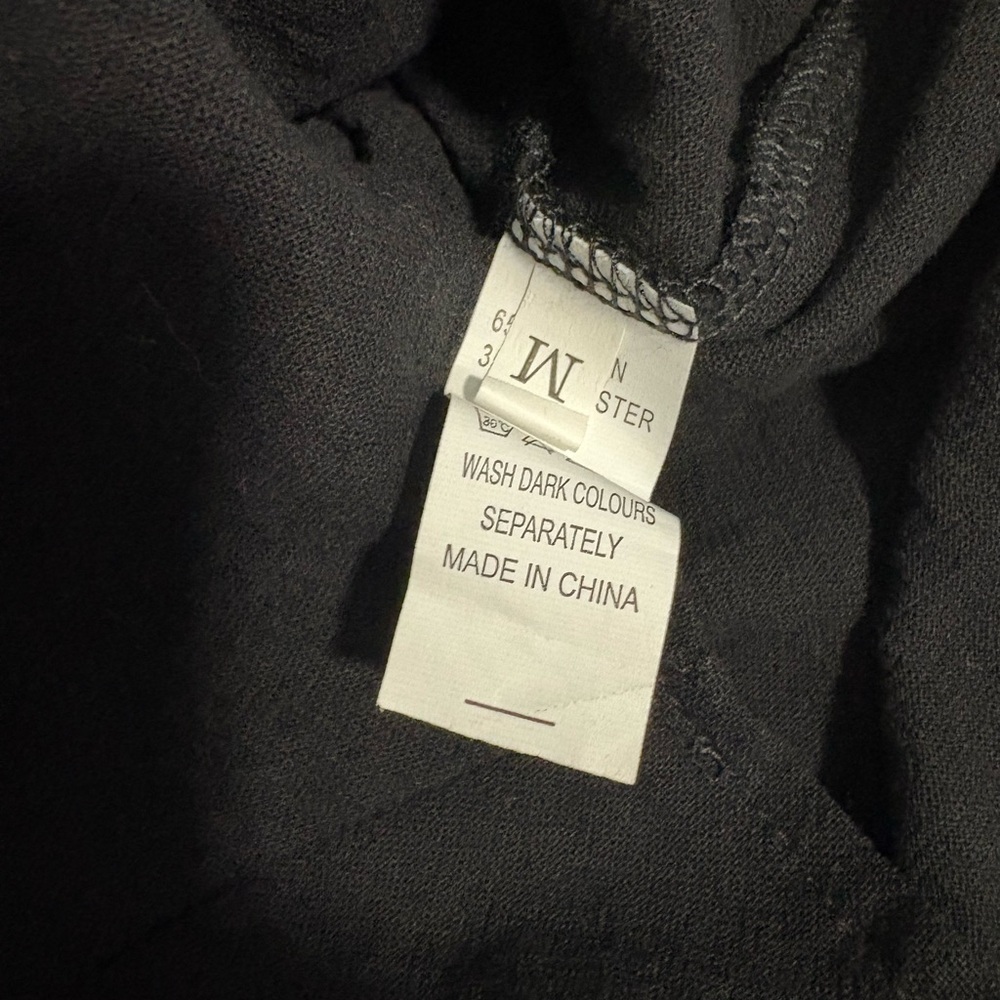 Black High Waisted‎ Shorts Size Medium - Picture 2 of 4